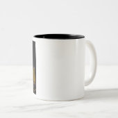 Las Vegas 's nachts Tweekleurige Koffiemok (Voorkant rechts)