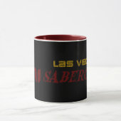 Las Vegas Sabercats Maroon Mok (Midden)