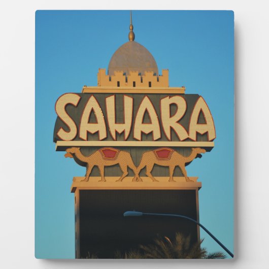 Las Vegas Sahara Casino Landmark Architecture Fotoplaat (Voorkant)