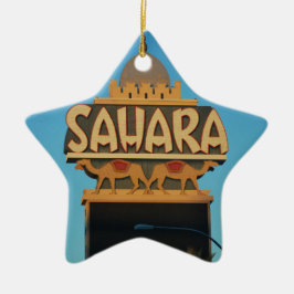 Las Vegas Sahara Casino Landmark Architecture Keramisch Ornament