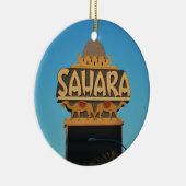 Las Vegas Sahara Casino Landmark Architecture Keramisch Ornament (Rechts)