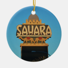 Las Vegas Sahara Casino Landmark Architecture Keramisch Ornament
