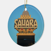 Las Vegas Sahara Casino Landmark Architecture Keramisch Ornament (Links)