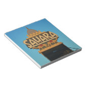 Las Vegas Sahara Casino Landmark Architecture Notitieblok (Schuin)