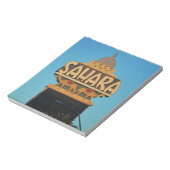 Las Vegas Sahara Casino Landmark Architecture Notitieblok (Linkerzijde)