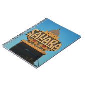 Las Vegas Sahara Casino Landmark Architecture Notitieboek (Linkerzijde)