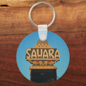 Las Vegas Sahara Casino Landmark Architecture Sleutelhanger (Voorkant)