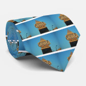 Las Vegas Sahara Casino Landmark Architecture Stropdas (Opgerold)