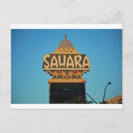 Las Vegas Sahara Casino Landmark Architectuur Briefkaart
