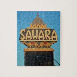 Las Vegas Sahara Casino Landmark Architectuur Legpuzzel
