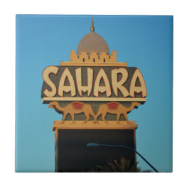 Las Vegas Sahara Casino Landmark Architectuur Tegeltje