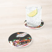 Las Vegas Sandstone Drink Onderzetter (Zijkant)