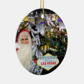 Las Vegas Santa Clause Ornament (Rechts)