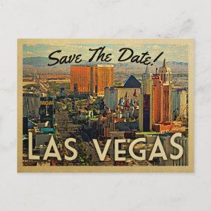 Las Vegas Save The Date  Briefkaarten