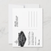 Las Vegas Save-the-Date Custom Briefkaart (Achterkant)