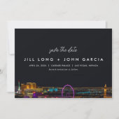 Las Vegas Save the Date Kaart (Voorkant)