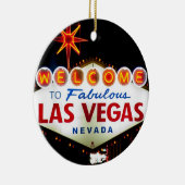 Las Vegas Sign bij Night Ornament (Rechts)