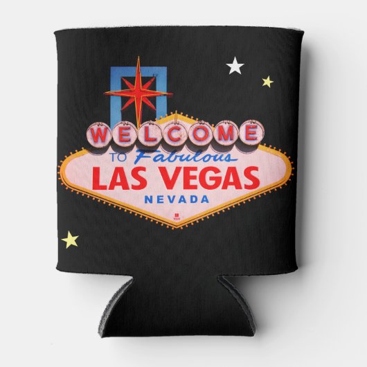 Las Vegas Sign Blikjeskoeler (Voorkant)