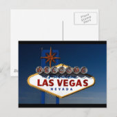 Las Vegas Sign Briefkaart (Voorkant / Achterkant)
