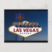 Las Vegas Sign Briefkaart (Voorkant)