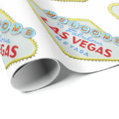 Las Vegas Sign Cadeaupapier (Rol Hoek)