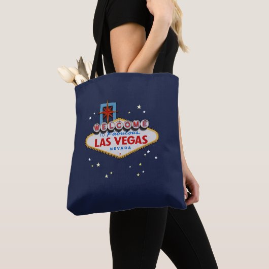 Las Vegas Sign Canvas tas (Dichtbij)