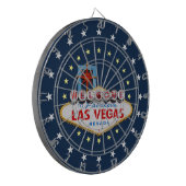 Las Vegas Sign Dartbord (Voorkant Links)