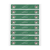 Las Vegas Sign. en twee Kings Poker Chip Omwikkelbaar Adreslabel (Vel)