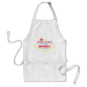 Las Vegas Sign Funny Standaard Schort (Voorkant)