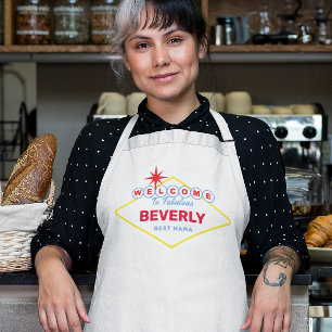 Las Vegas Sign Funny Standaard Schort