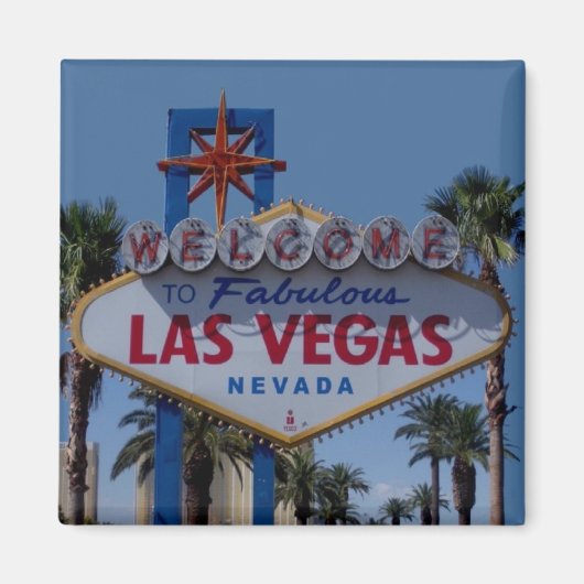 Las Vegas Sign Magnet (Voorkant)