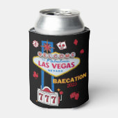 Las Vegas Sign Nevada Baecation Group Blikjeskoeler (Blikje Voorkant)