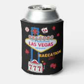 Las Vegas Sign Nevada Baecation Group Blikjeskoeler (Blikje Achterkant)