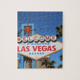 Las Vegas Sign Nevada Casino Gambling Landmark Legpuzzel