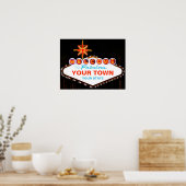 Las Vegas Sign Poster (Keuken)