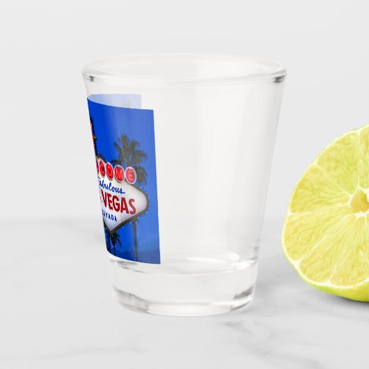 Las Vegas Sign Shot Glass Shot Glas (Rechts)