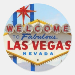 Las Vegas Sign Sticker