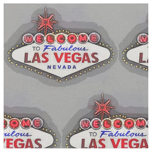 Las Vegas Sign Stof (Close Up)
