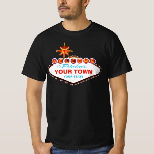 Las Vegas Sign T-shirt (Voorkant)
