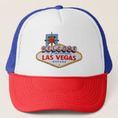 Las Vegas Sign Trucker Pet (Voorkant)