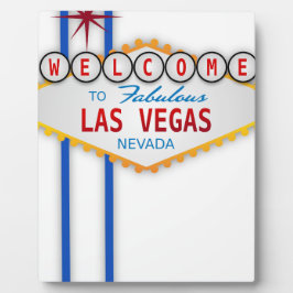 Las Vegas Sign Usa America Casino Gambling Games Fotoplaat