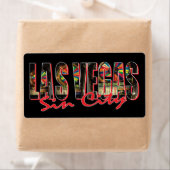 Las Vegas Sin City Etiket (Insitu)