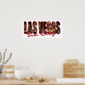 Las Vegas Sin City Poster (Keuken)