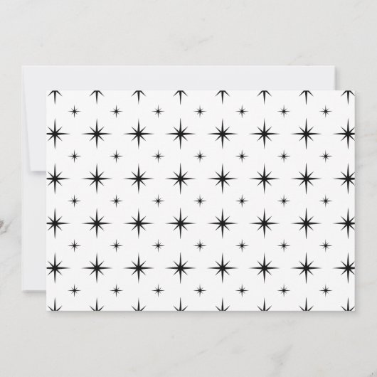 Las Vegas Skyline Birthday Party of Special Event Kaart (Achterkant)