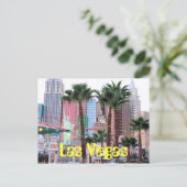 Las Vegas skyline Briefkaart (Staand voorkant)