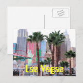 Las Vegas skyline Briefkaart (Voorkant / Achterkant)