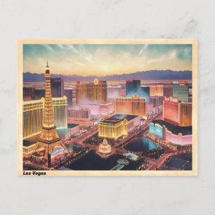 Las Vegas Skyline  Briefkaart