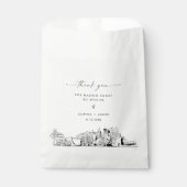 Las Vegas skyline bruiloft dank u favoriete tassen Bedankzakje (Voorkant)