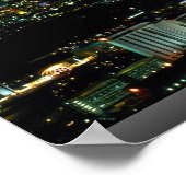 Las Vegas skyline in Las Vegas Poster (Hoek)