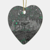 las vegas skyline keramisch ornament (Links)